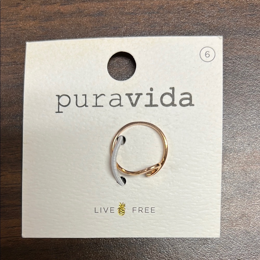Pura Vida Two-Tone Ring for Women